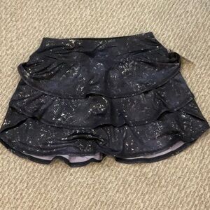 Ideology Black Ruffled Skirt